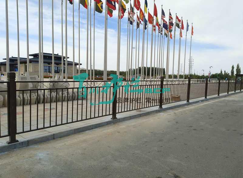 敦煌國際會展中心文化護欄工程